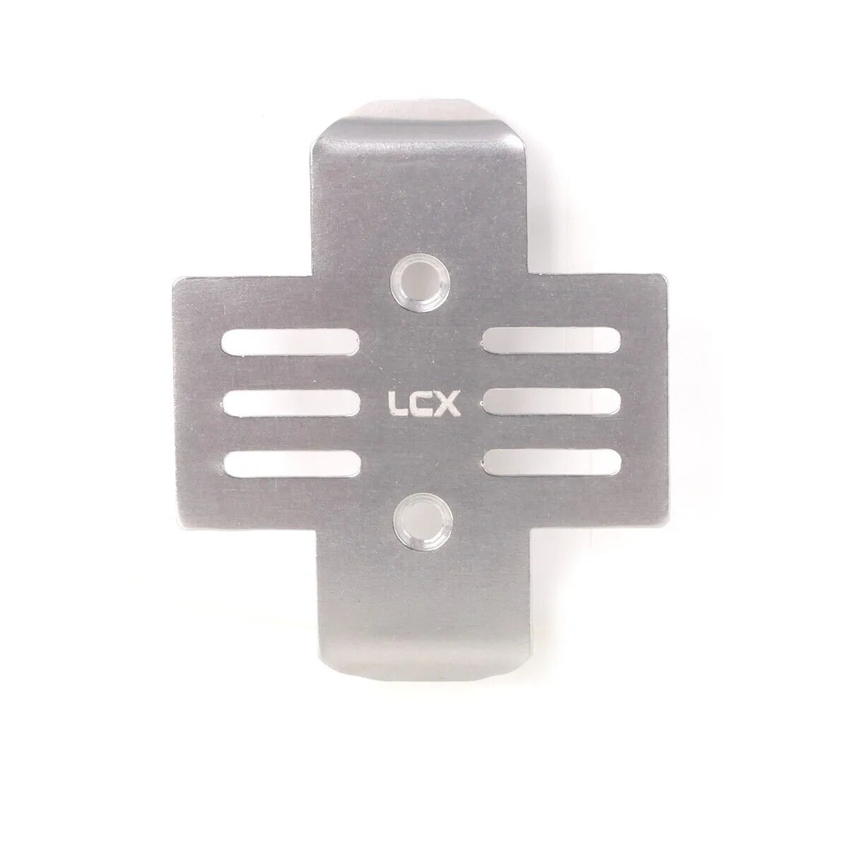 LCX Racing 1/18 RC Crawler Stainless Steel Skid Plate Guard Chassis Chassis for Losi Mini LMT Upgrades Parts Accessories