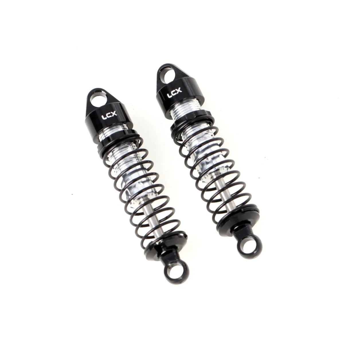 LCX Racing RC Car CNC Aluminum Front Rear Suspension Shock Set Damper for LOSI 1/24 Micro-B Buggy, Upgrades Parts Accessories