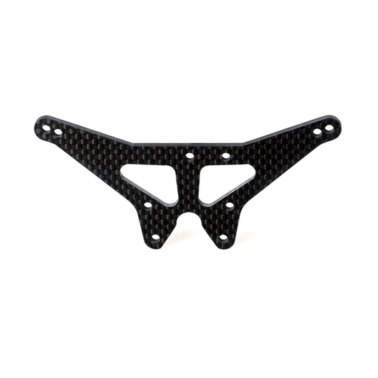 LCX Racing RC Car CNC Machined Carbon Fiber Front Rear Shock Tower Shock Mount for 1/10 LOSI 22S, Upgrades Parts Accessories