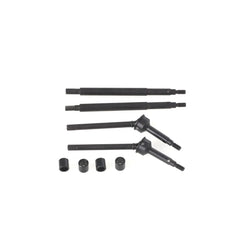 LCX Racing 1/18 RC Crawler Hard Steel Universal Front Rear Axle Drive Shaft Set for Traxxas TRX4M Upgrades Parts Accessories