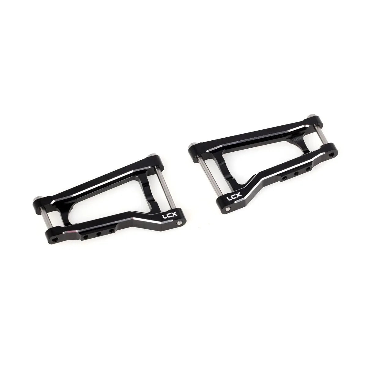 LCX Racing 1/10 RC Crawler Aluminum Rear Suspension Arm Set for Traxxas Drag Slash 1967 C10 Upgrades Parts Accessories