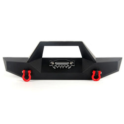 LCX Racing 1/10 RC Crawler Metal Front Bumper for Traxxas TRX4 TRX6 Axial SCX10 II III Upgrades Parts Accessories