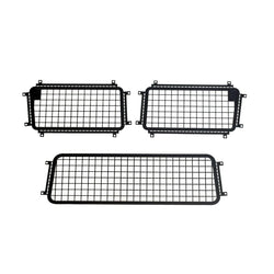 LCX Racing 1/10 RC Crawler Stainless Steel Window Protective Mesh Net for Traxxas TRX4 Bronco Upgrades Parts Accessories