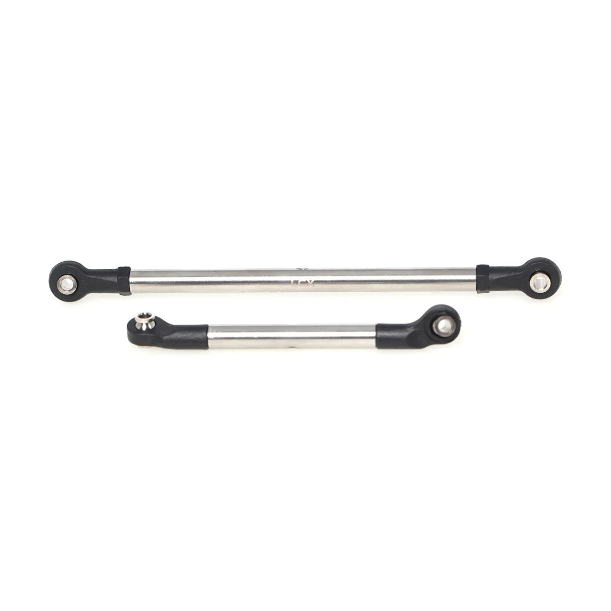 LCX Racing 1/10th RC Crawler Car Stainless Steel Front Axle Steering Link for Tamiya CC-02, Upgrades Parts Accessories