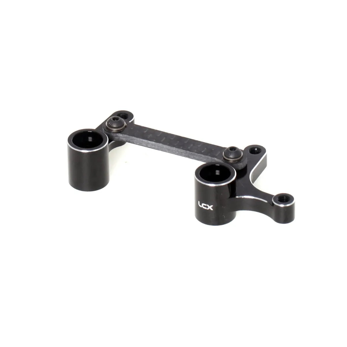 LCX Racing RC Truck CNC Aluminum Steering Rack Drag Link w/Bellcranks for 1/10 LOSI 22S, Upgrades Parts Accessories