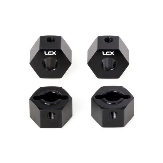 LCX Racing 1/16 RC Truck Aluminum Wheel Hex Wheel Adapter 8x12mm for Traxxas Mini Maxx Mini XRT Upgrades Parts Accessories