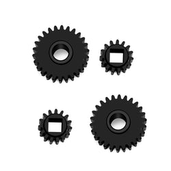 LCX Racing 1/18 RC Crawler Hard Steel Front Rear Axle Portal Gear Set 26T/15T for Axial UTB18 Upgrades Parts Accessories