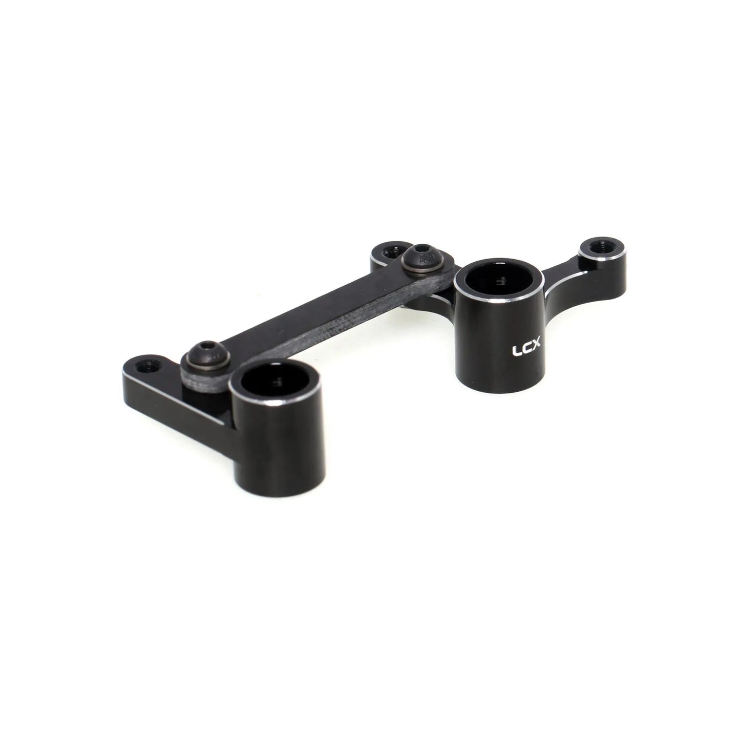 LCX Racing RC Truck CNC Aluminum Steering Rack Drag Link w/Bellcranks for 1/10 LOSI 22S, Upgrades Parts Accessories