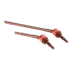 LCX Racing 1/6 RC Crawler Car Hard Steel AR90 Axle Front Axle Drive Shaft Set for Axial SCX6 Upgrades Parts Accessories