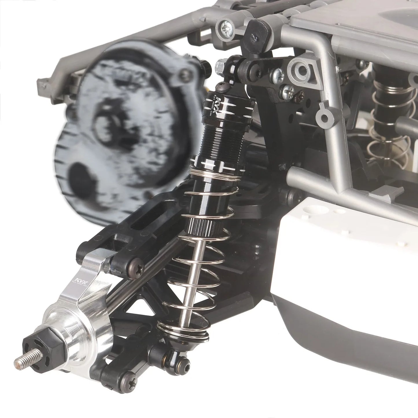 LCX Racing 1/10 RC Truck Front Rear Shock Set Damper for Tamiya DT-04 Fighter NXGEN Upgrades Parts Accessories