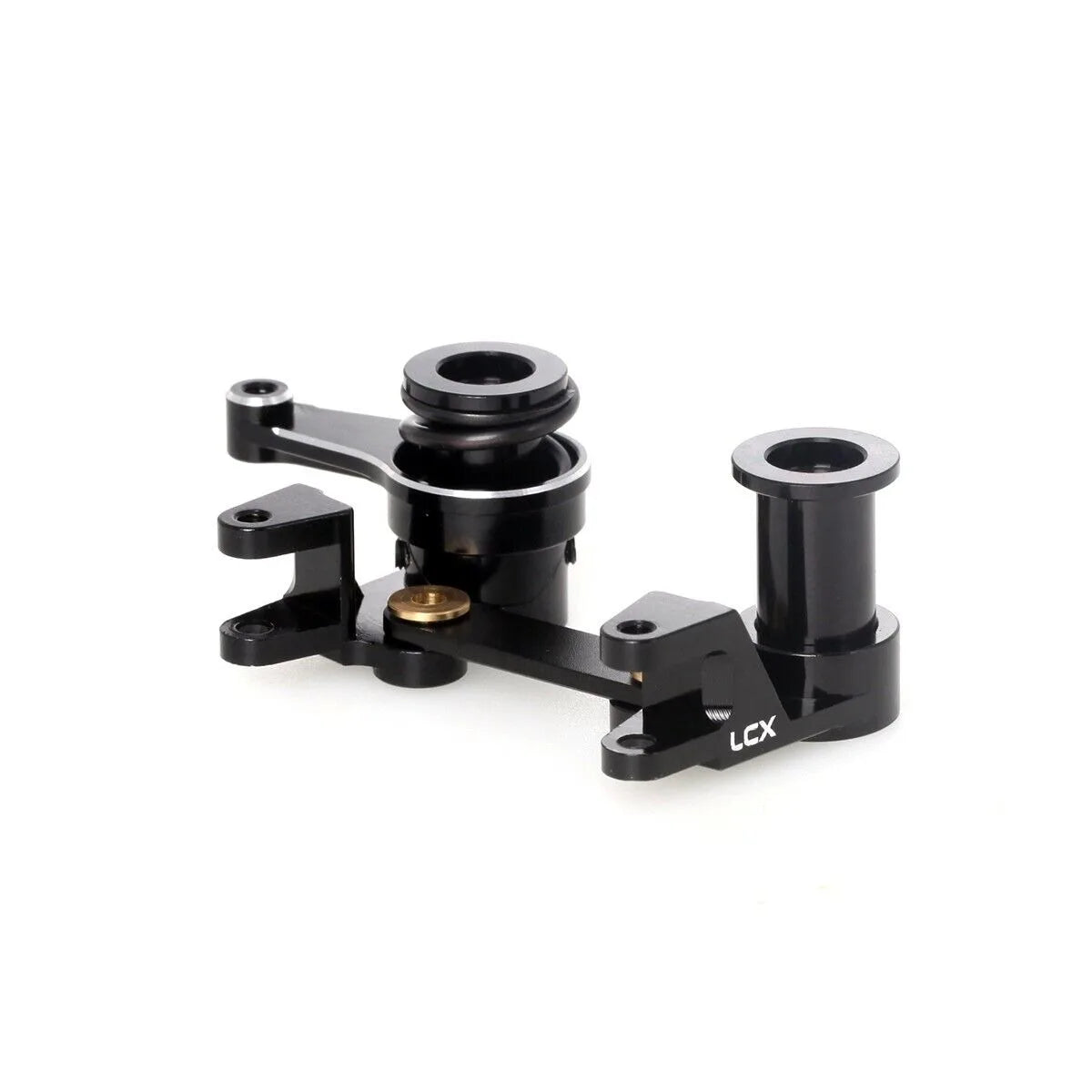 LCX Racing 1/10 RC Crawler Aluminum Steering Bellcranks Drag Link Set for Traxxas Drag Slash Upgrades Parts Accessories
