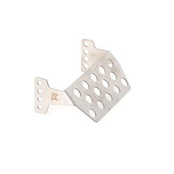 LCX Racing 1/10 RC Crawler Stainless Steel Rear Chassis Guard Chassis Armor for Traxxas TRX4 Upgrades Parts Accessories