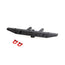 LCX Racing 1/10 RC Crawler Car Aluminum Rear Bumper for Traxxas TRX4 TRX6 SCX10 II III PRO Gen8 Gen9 Upgrades Parts Accessories