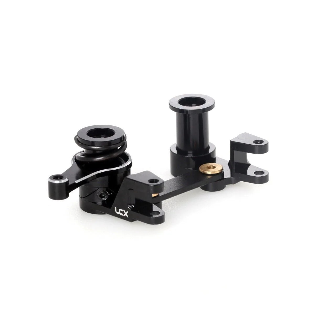 LCX Racing 1/10 RC Crawler Aluminum Steering Bellcranks Drag Link Set for Traxxas Drag Slash Upgrades Parts Accessories