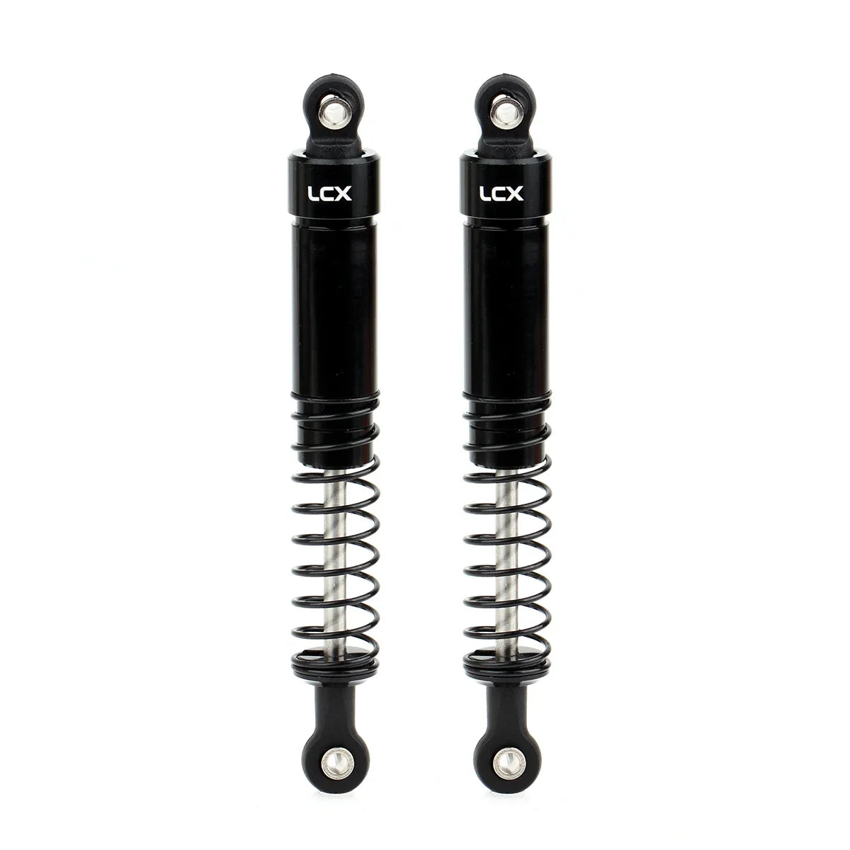 LCX Racing 1/10 RC Crawler 100mm 2pcs Shock Absorber Suspension Damper for TRX4 TRX6 SCX10 II III PRO Wraith Upgrade Accessories