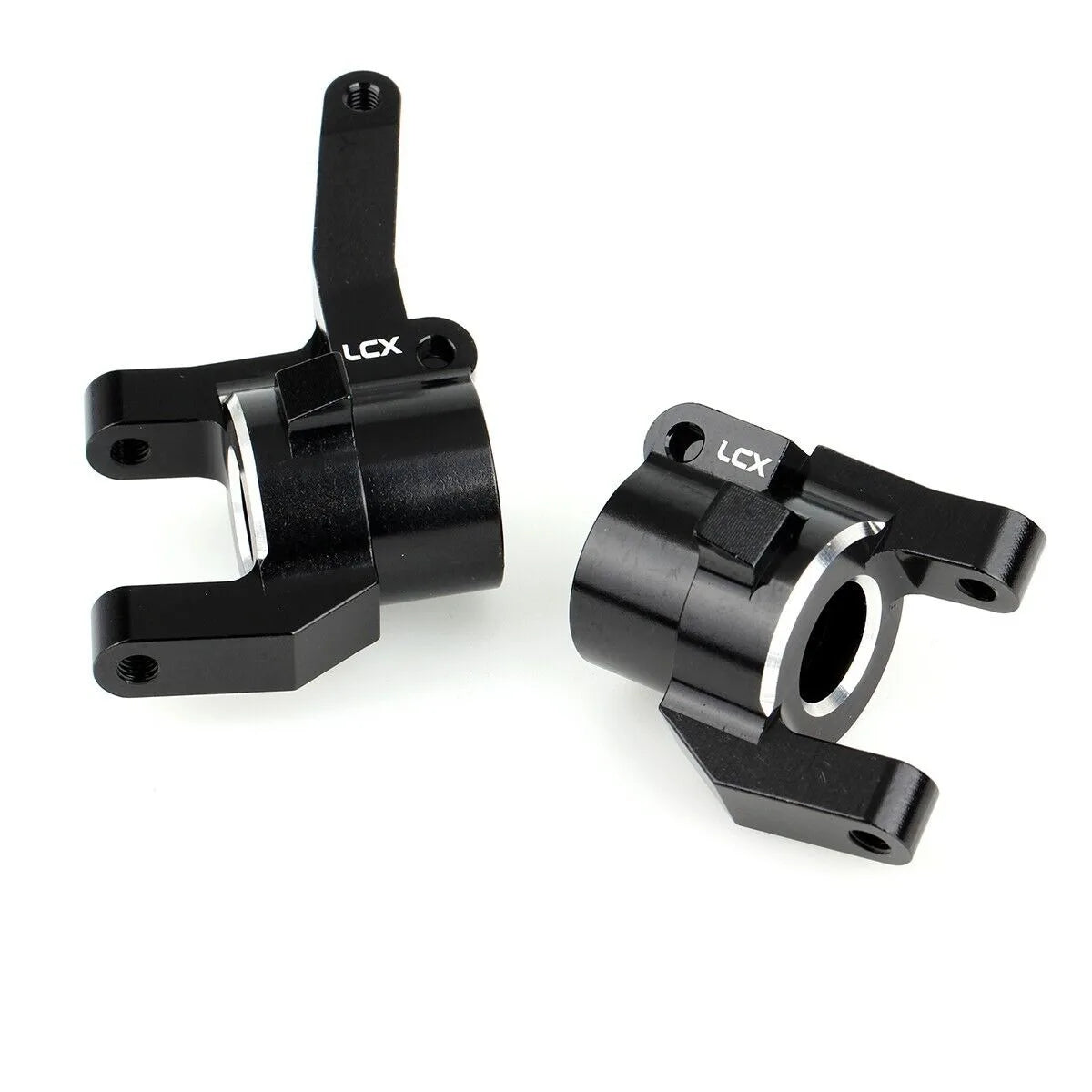 LCX Racing 1/6 RC Crawler CNC Aluminum AR90 Steering Knuckle C Hub Carriers for Axial SCX6 Upgrades Parts Accessories