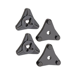 LCX Racing 1/10 RC Truck Car Aluminum Wheel Hub Mount Wheel Hex for Tamiya Hotshot II The Bigwig 2017 Upgrades Parts Accessories