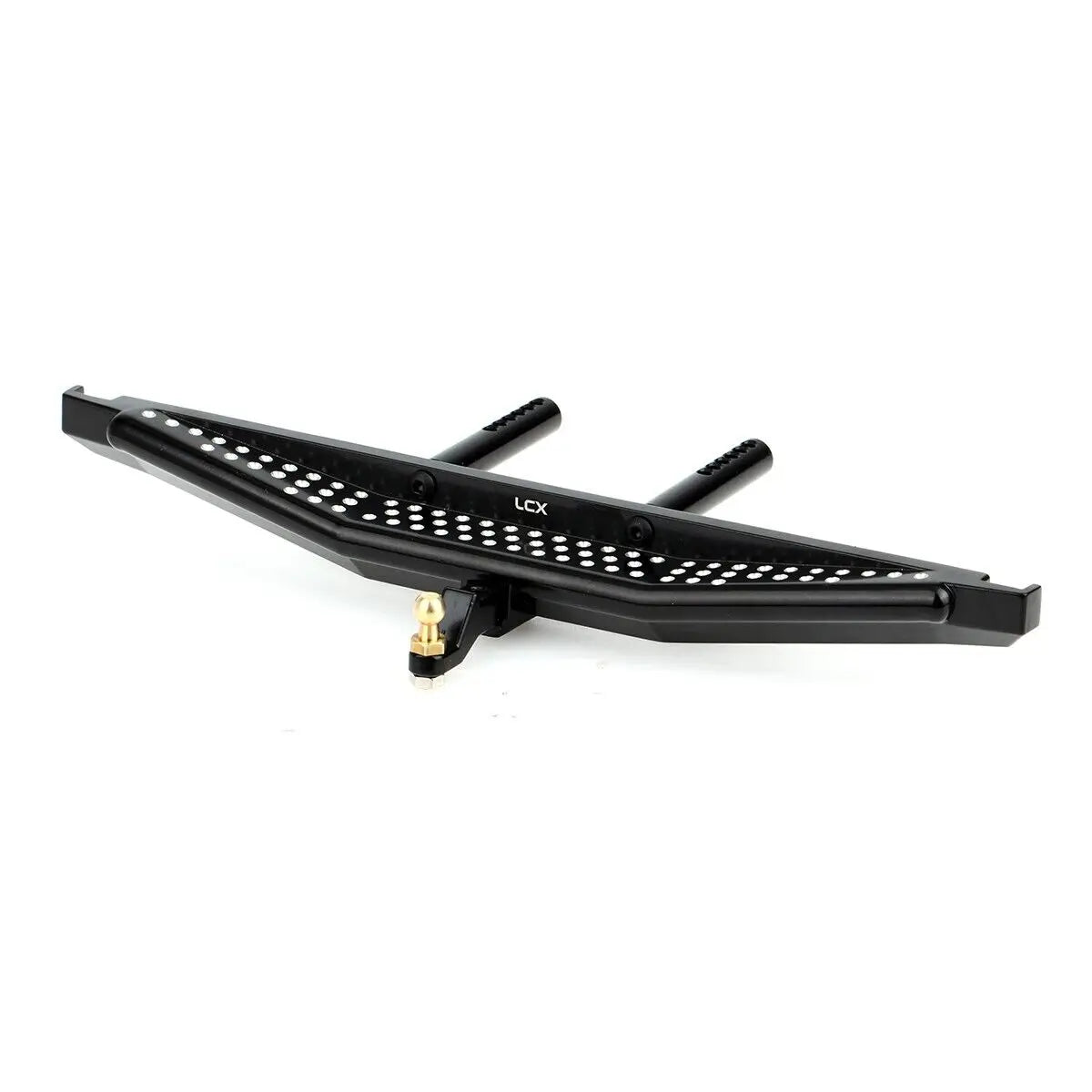 LCX Racing 1/10 RC Crawler Aluminum Rear Bumper for Traxxas TRX4 TRX6 Axial SCX10 II SCX10 III SCX10PRO Upgrades Accessories