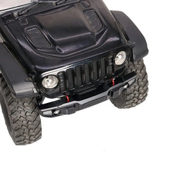 LCX Racing 1/10 RC Crawler Car Aluminum Front Bumper for RC Truck TRX4 TRX6 SCX10 II III Gen8 Gen9 Upgrades Parts Accessories