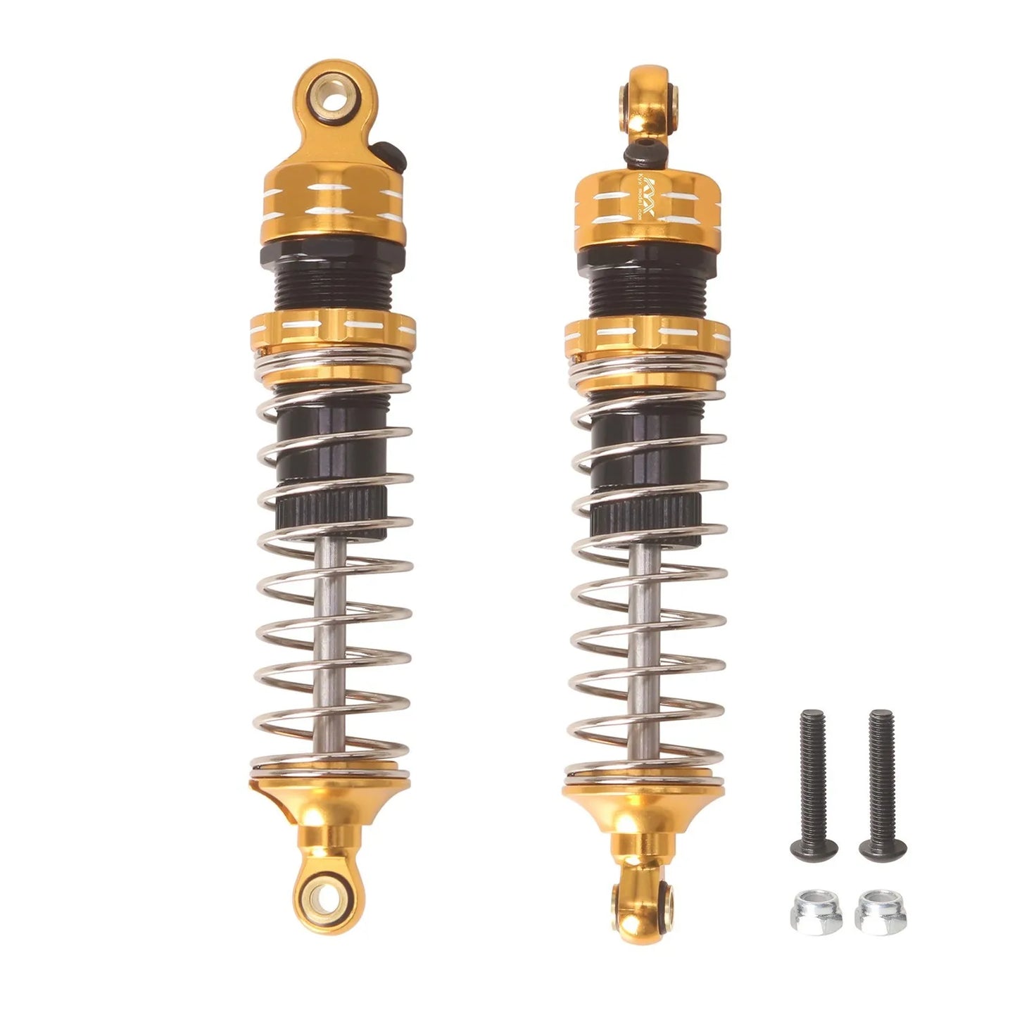 LCX Racing 1/10 RC Truck Aluminum Front Rear Shock Set Damper for Tamiya The Bigwig 2017 Upgrades Parts Accessories