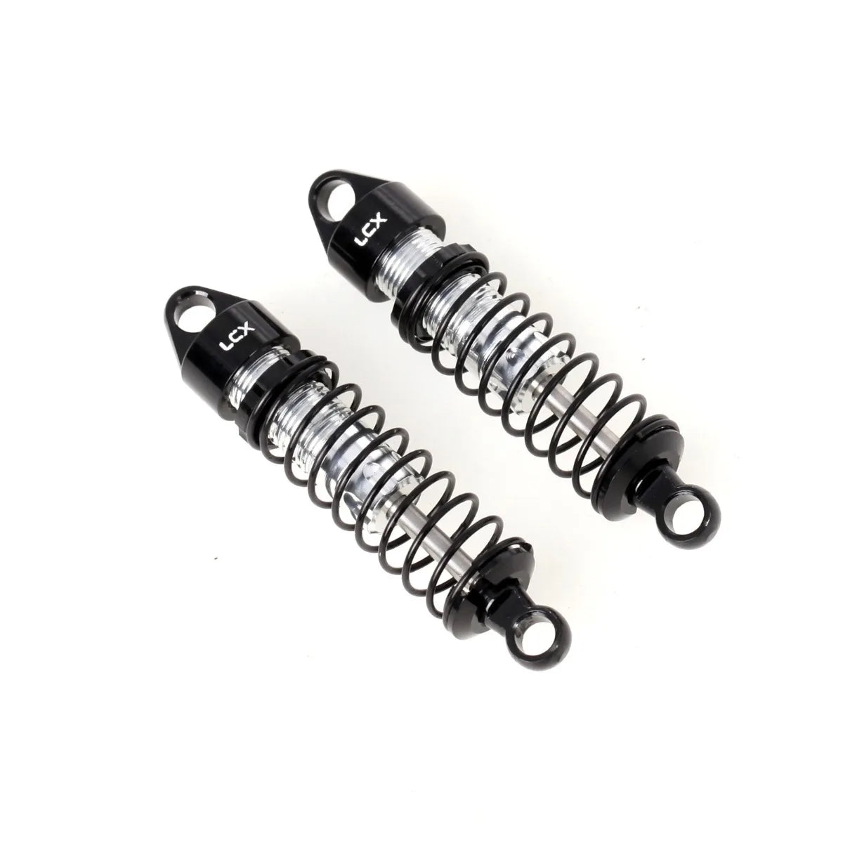 LCX Racing RC Car CNC Aluminum Front Rear Suspension Shock Set Damper for LOSI 1/24 Micro-B Buggy, Upgrades Parts Accessories