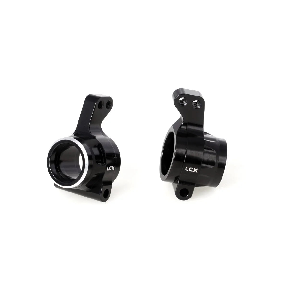 LCX Racing RC Car CNC Machined Aluminum Rear Hub Set for 1/10 LOSI 22S, Upgrades Parts Accessories