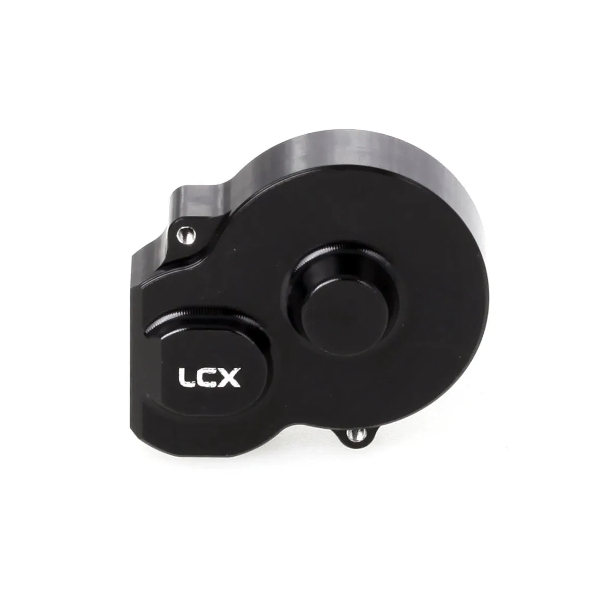LCX Racing RC Truck Aluminum Transmission Housing Spur Gear Cover for LOSI 1/24 Micro-B 1/28 Micro-T Upgrades Parts Accessories