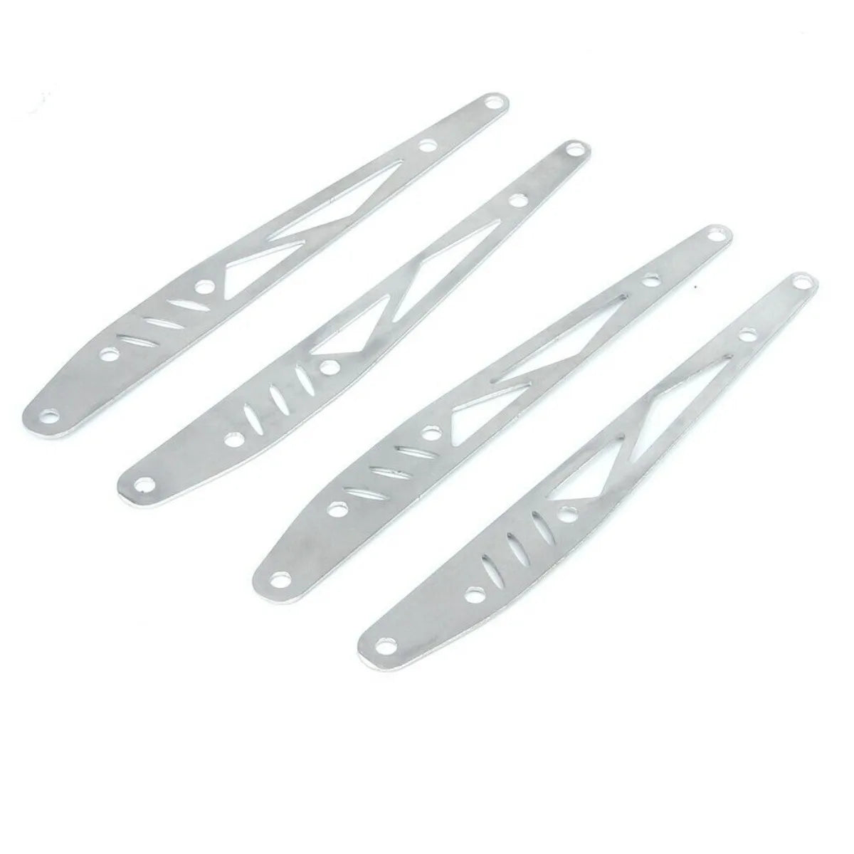 LCX Racing 1/10 RC Crawler Stainless Steel Rear Lower Link Reinforce Plate for Axial RBX10 RYFT Upgrades Parts Accessories