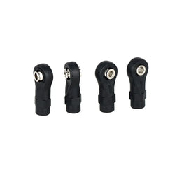 LCX Racing 1/10 RC Crawler Nylon Rod Ends Set 10pcs M4 for TRX4 TRX6 SCX10 II III UTB10 Upgrades Parts Accessories