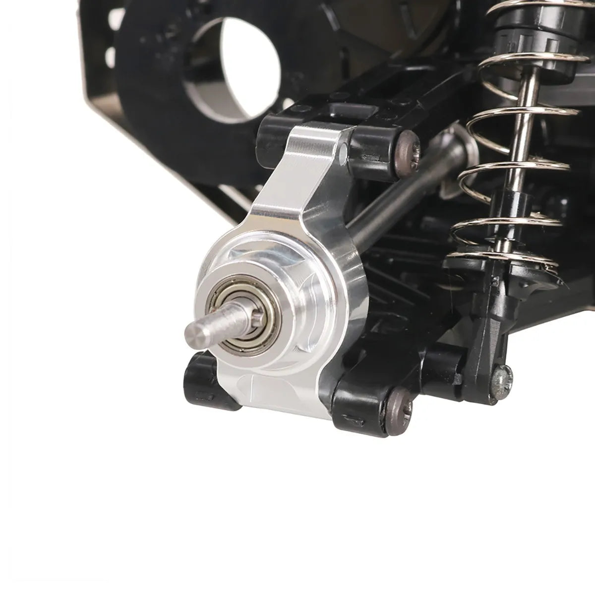 LCX Racing 1/10 RC Truck Car Rear Hub Set Rear Carriers for Tamiya DT-04 Fighter NXGEN Upgrades Parts Accessories