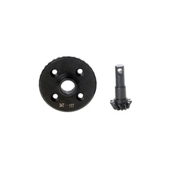 LCX Racing 1/10 RC Crawler Hard Steel Front Rear Axle Bevel Gear Set 34T-11T for Traxxas TRX4 TRX6 Upgrades Parts Accessories