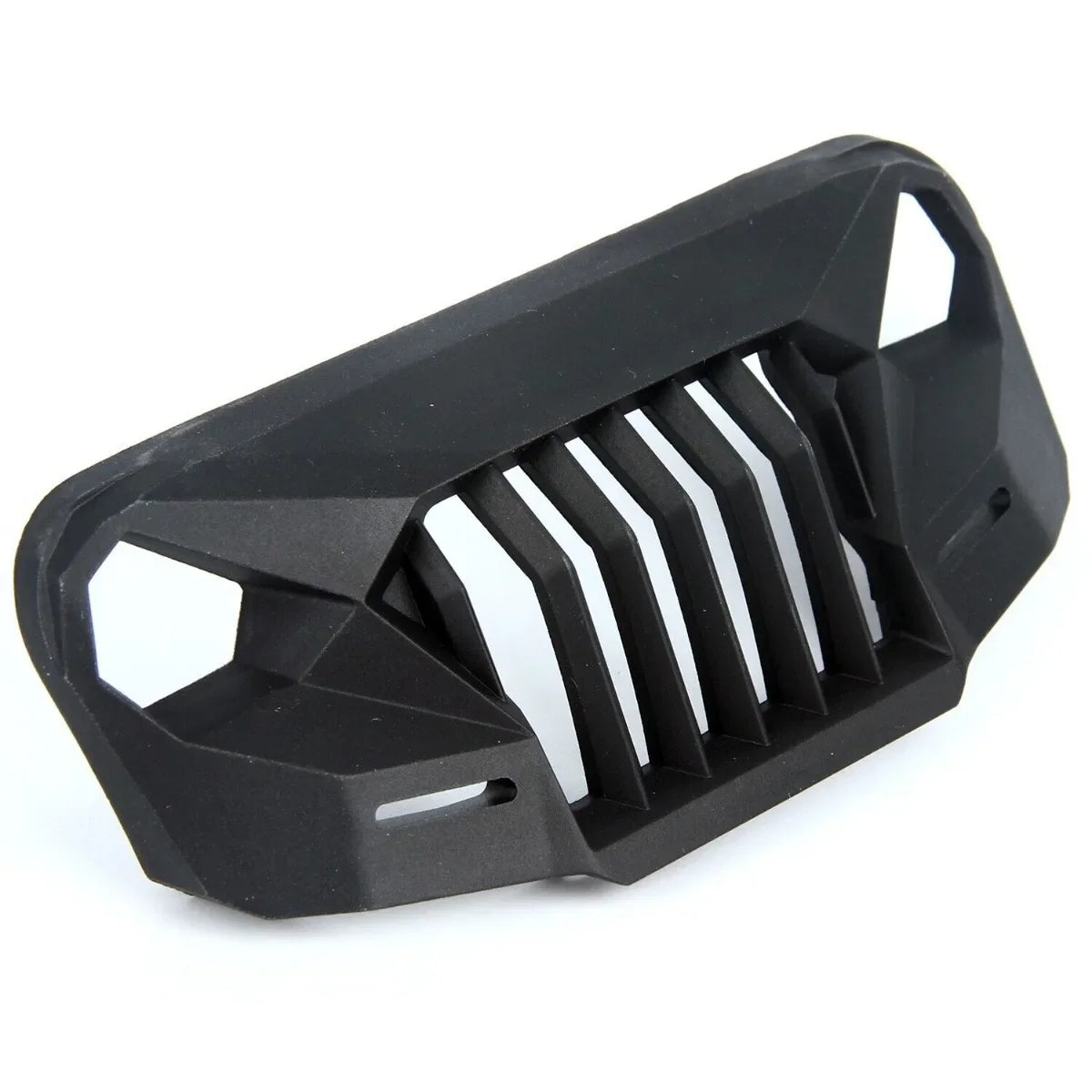 LCX Racing 1/10 RC Crawler Car Hard Body Nylon Front Angry Grills for Axial SCX10 II 90046 90047 Body Upgrades Parts Accessories