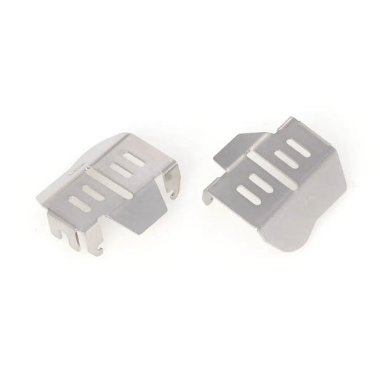 LCX Racing 1/10 RC Crawler Car Stainless Steel Front Rear Axle Guard Armor for Traxxas TRX4 TRX6 Upgrades Parts Accessories