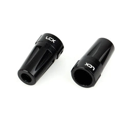 LCX Racing 1/10 RC Crawler Aluminum AR60 OCP Rear Straight Axle Adapters for Axial Wraith RR10 SMT10 Upgrades Parts Accessories