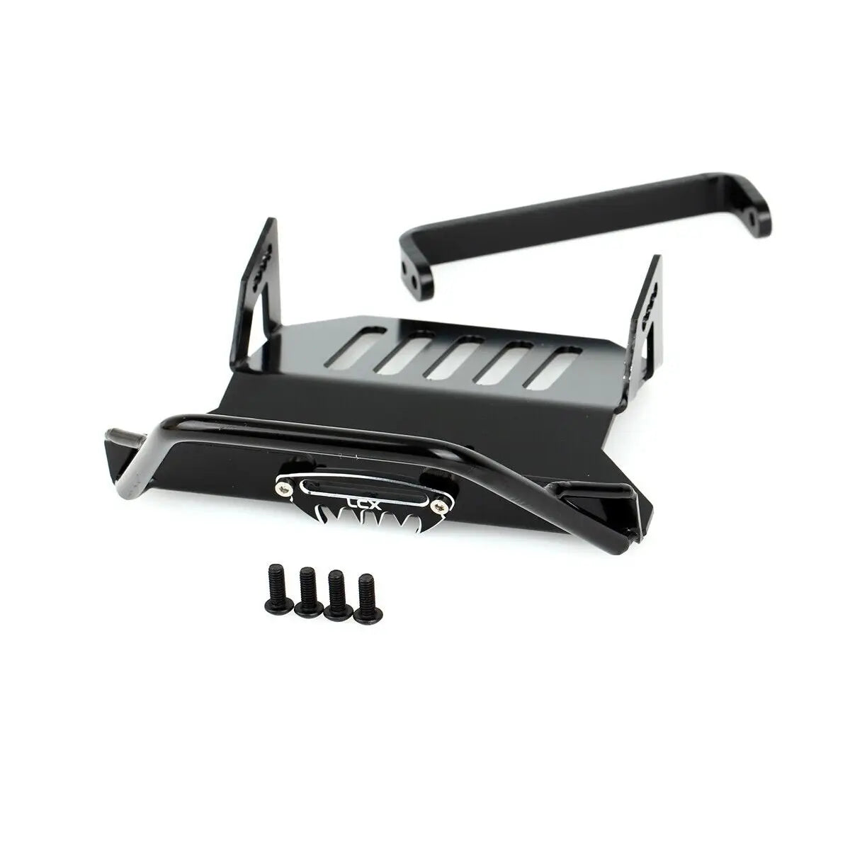 LCX Racing 1/10 RC Crawler Metal Front Bumper for Traxxas TRX4 TRX6 Upgrades Parts Accessories