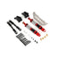 LCX Racing 1/10 RC Crawler Car Rear Cantilever Kit Suspension Shock Upgrades Parts Accessories for Traxxas TRX4 Axial SCX10 II