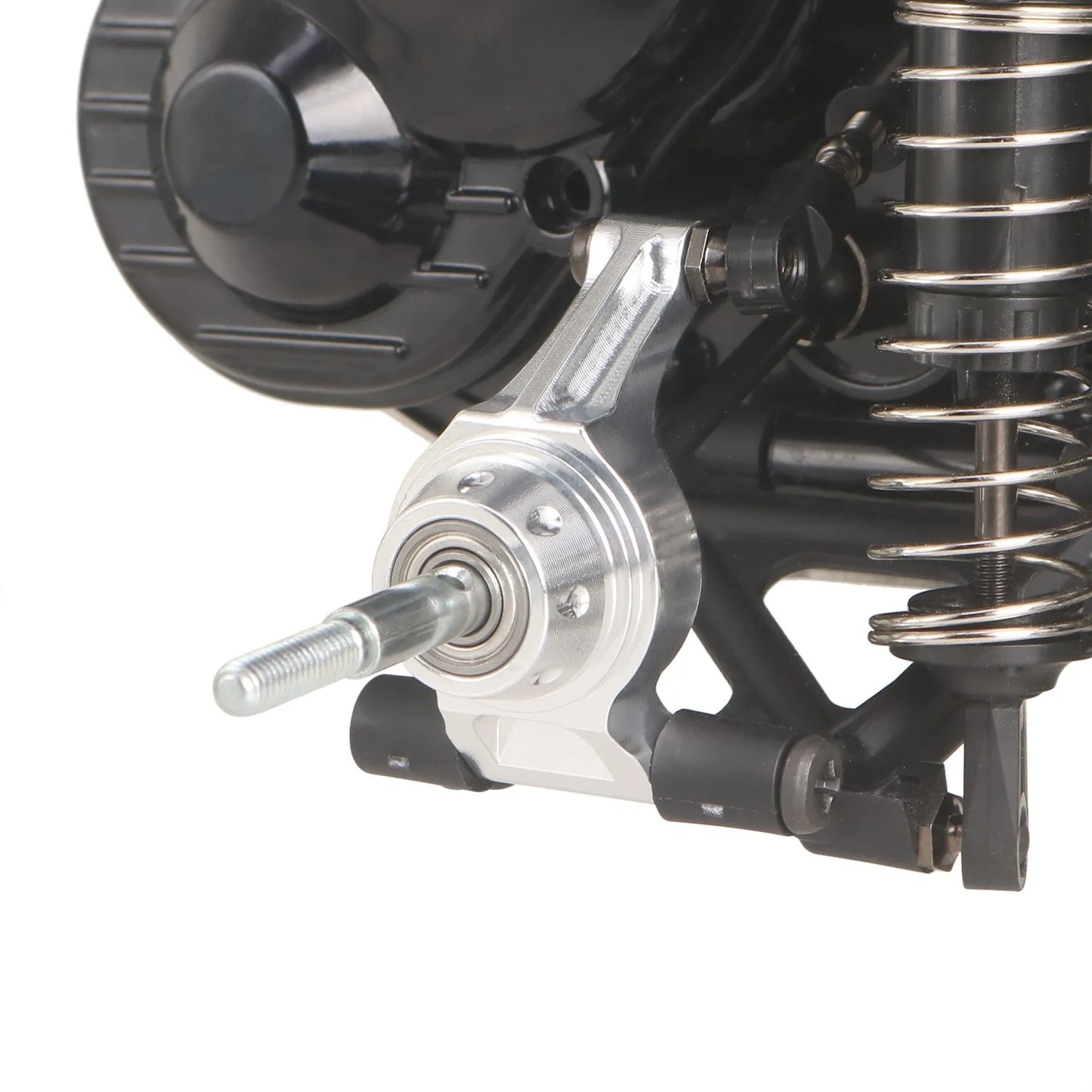 LCX Racing 1/10 RC Truck Car Rear Hub Set Rear Carriers for Tamiya Hornet EVO Grasshopper Upgrades Parts Accessories