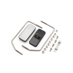 LCX Racing 1/14 RC Truck Aluminum Side Mirror Door Mirrors for Tamiya R620 Upgrades Parts Accessories