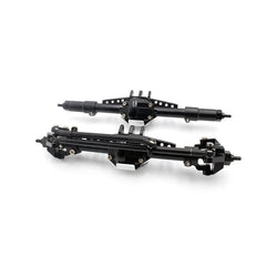 LCX Racing 1/10 RC Crawler Car Aluminum AR44 Front Rear Axle Complete for Axial SCX10 II 90046 90047 Upgrades Parts Accessories