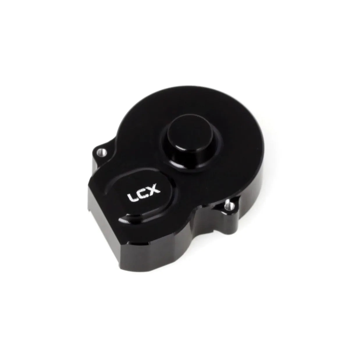 LCX Racing RC Truck Aluminum Transmission Housing Spur Gear Cover for LOSI 1/24 Micro-B 1/28 Micro-T Upgrades Parts Accessories