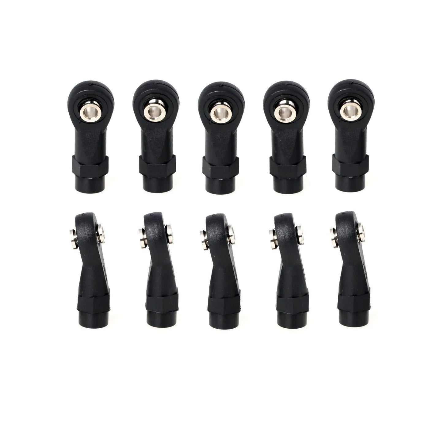 LCX Racing 1/10 RC Crawler Nylon Rod Ends M4 Ball Joint for TRX4 TRX6 SCX10 II III PRO UTB10 Capra RBX10 AXP8 Upgrades Parts