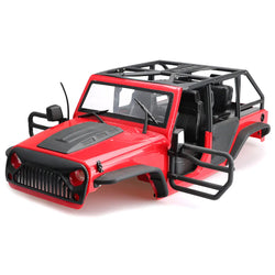 LCX Racing 1/10 RC Crawler ABS Hard Body 313mm Wheelbase for Axial SCX10 II 90046 90047 Upgrades Parts Accessories