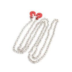 LCX Racing 1/10 Metal Tow Chain w/Hook for RC Crawler Car RC Truck Realistic Tools Upgrades Parts Accessories