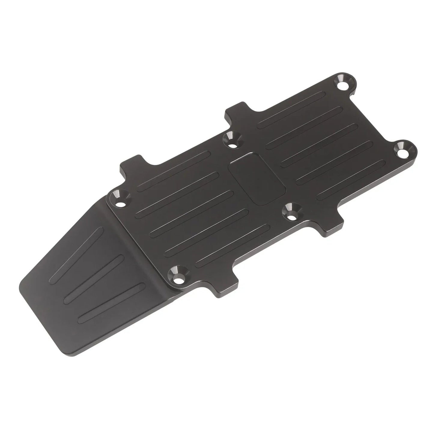 LCX Racing 1/10 RC Truck Aluminum Rear Skid Plate Underguard for Tamiya Hornet EVO Grasshopper Upgrades Parts Accessories