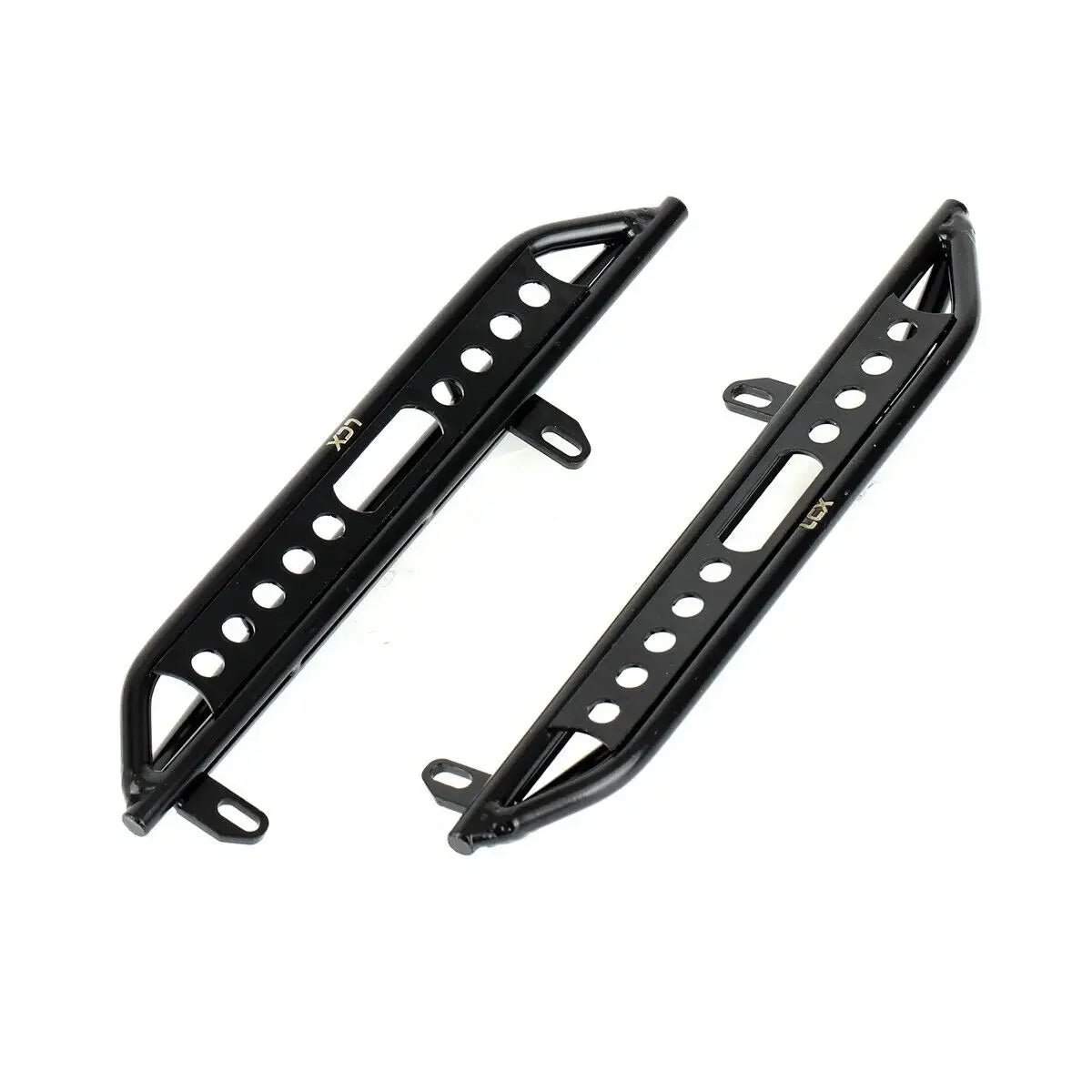 LCX Racing 1/10 RC Crawler Car Metal Rock Sliders Side Step Running Foot Board for Axial SCX10 III Upgrades Parts Accessories