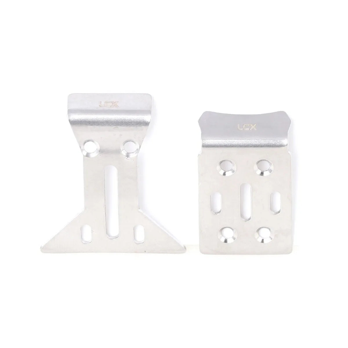 LCX Racing RC Truck Stainless Steel Chassis Guard Skid Plate Armor Upgrades Parts Accessories for 1/24 Losi Micro-B Buggy