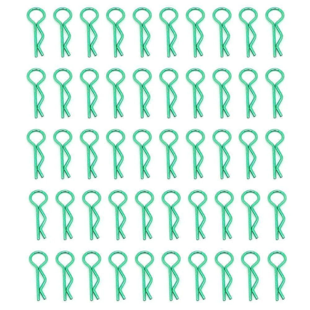 LCX Racing Stainless Steel RC Body Clips 24mm for 1/10 1/12 RC Truck Car Upgrades Parts Accessories