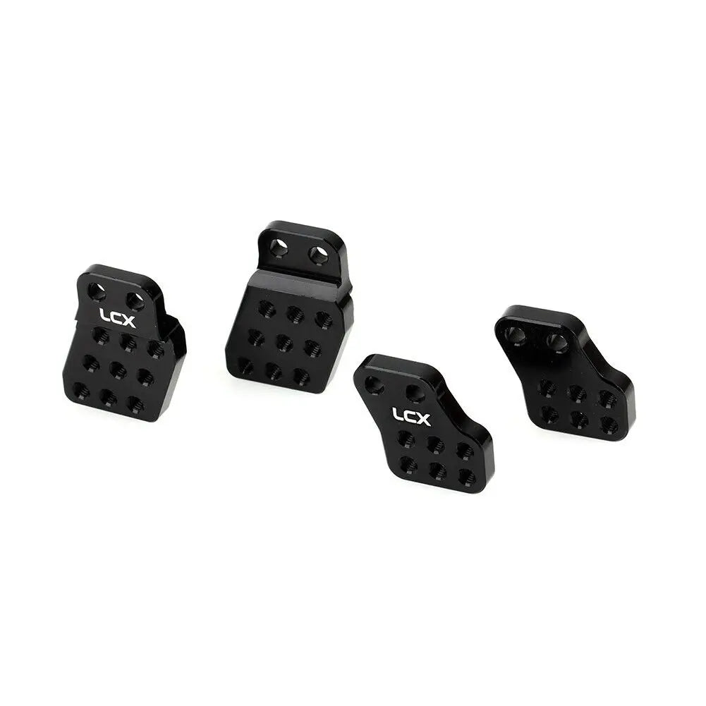 LCX Racing 1/10 RC Crawler Aluminum Adjustable Front Rear Shock Tower Suspension Shock Mount for Axial UTB10 Capra Upgrades