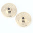 LCX 1/24 RC Crawler Brass Axle Counter Weight Wheel Hex 6.4g/pcs for Axial SCX24 AX24 Upgrades Parts Accessories