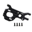 LCX Racing 1/10 RC Crawler Car CNC Aluminum Transmission Motor Mount Plate for Axial SCX10 PRO Upgrades Parts Accessories